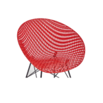 silla-nest-metal-roja