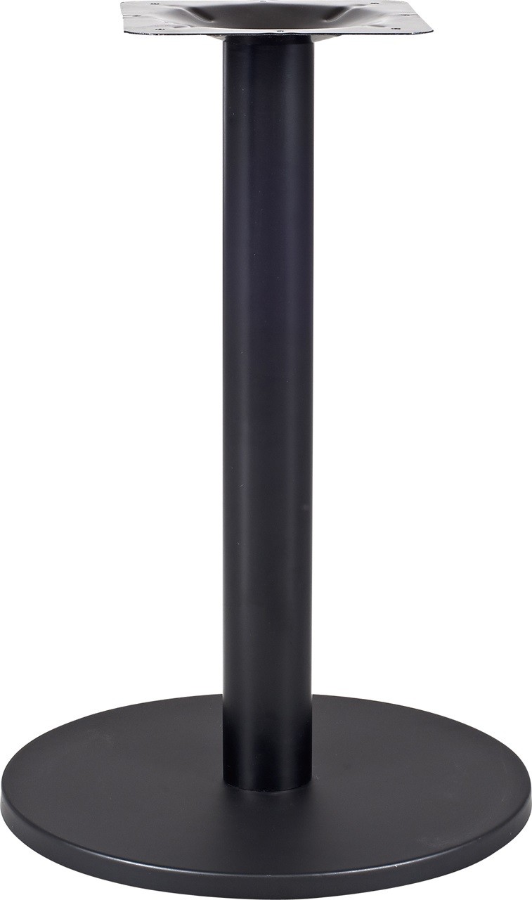 Base de mesa BOHEME, negra, 45 cms de diámetro, altura 72 cms
