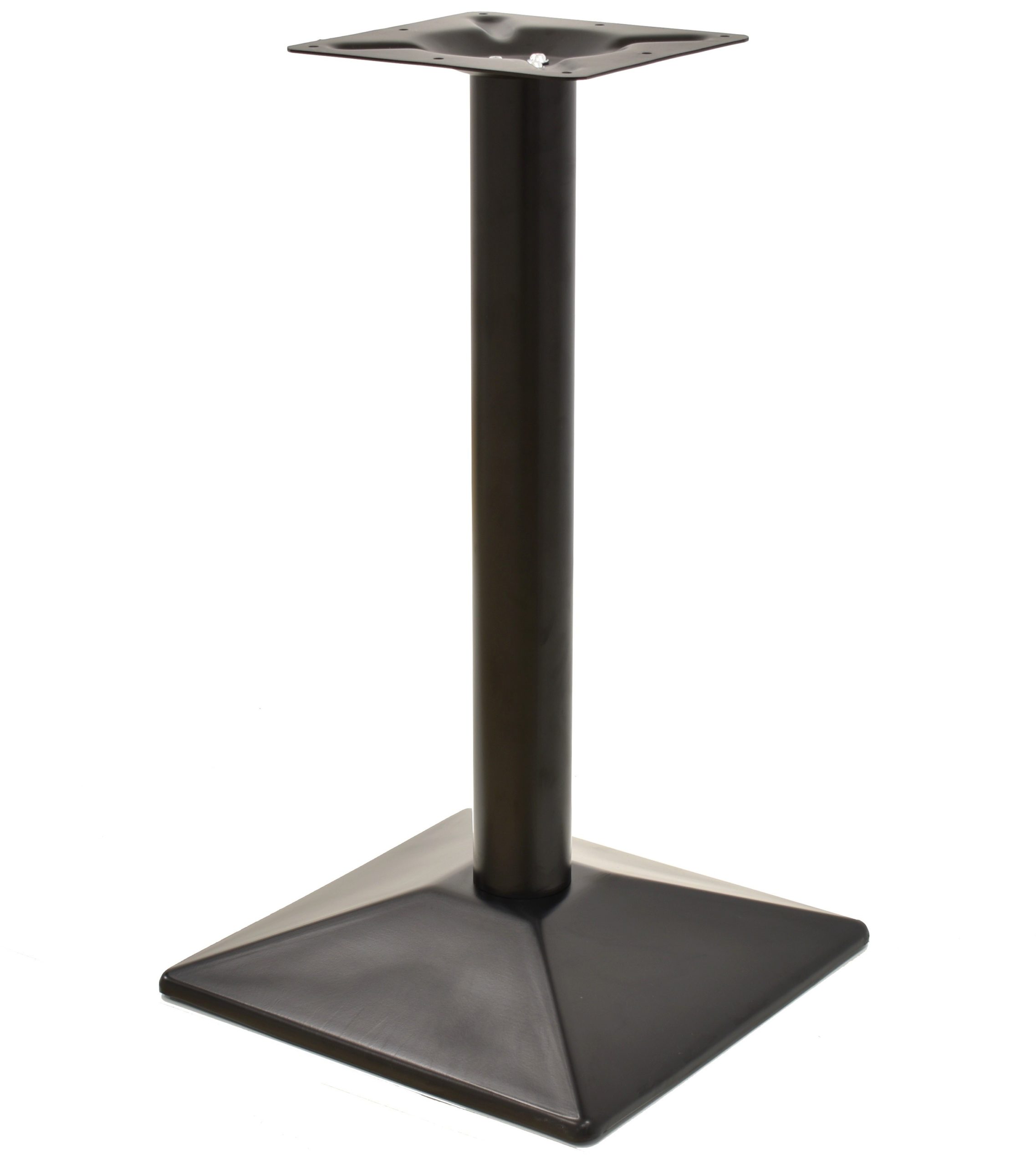Base de mesa SOHO, negra, base de 40 x 40 cms, altura 72 cms